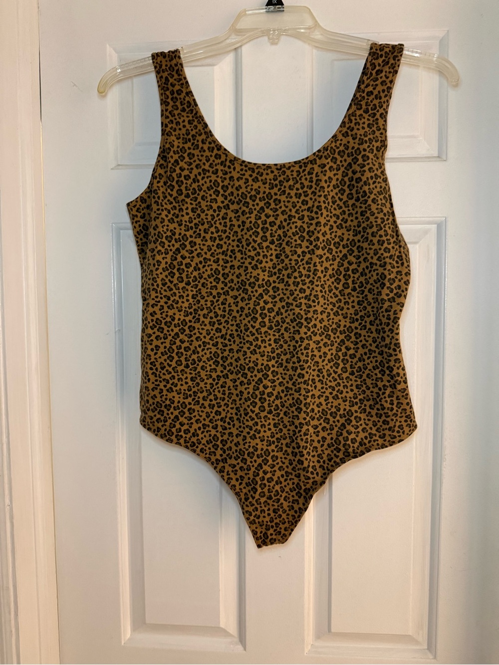 American Eagle Outfitters Leopard Print Bodysuit - Brown and Black